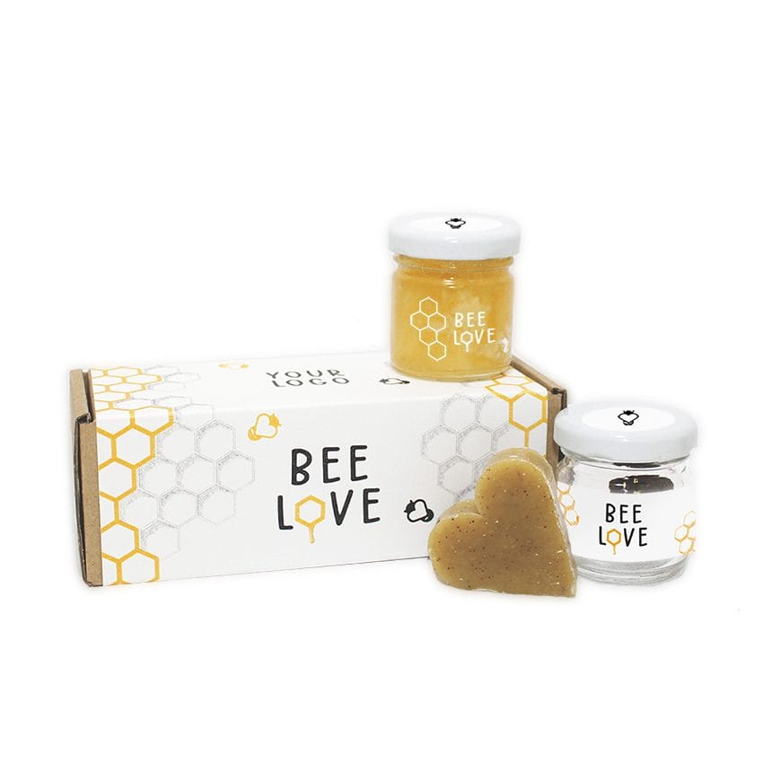 eko upominek gadżet reklamowy zestaw cud miód ratujemy pszczoły eco gift promotional gadget bee love set save the bees